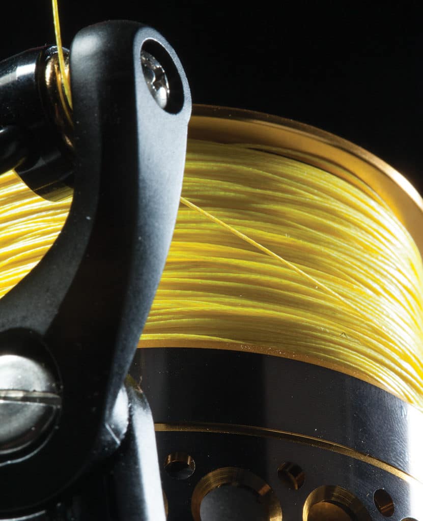 braided line on spinning reel