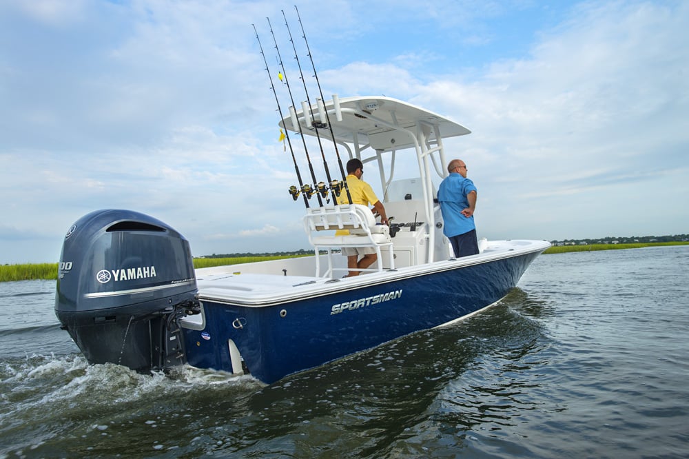 Sportsman Masters Series 247 inshore center-console fishing boat