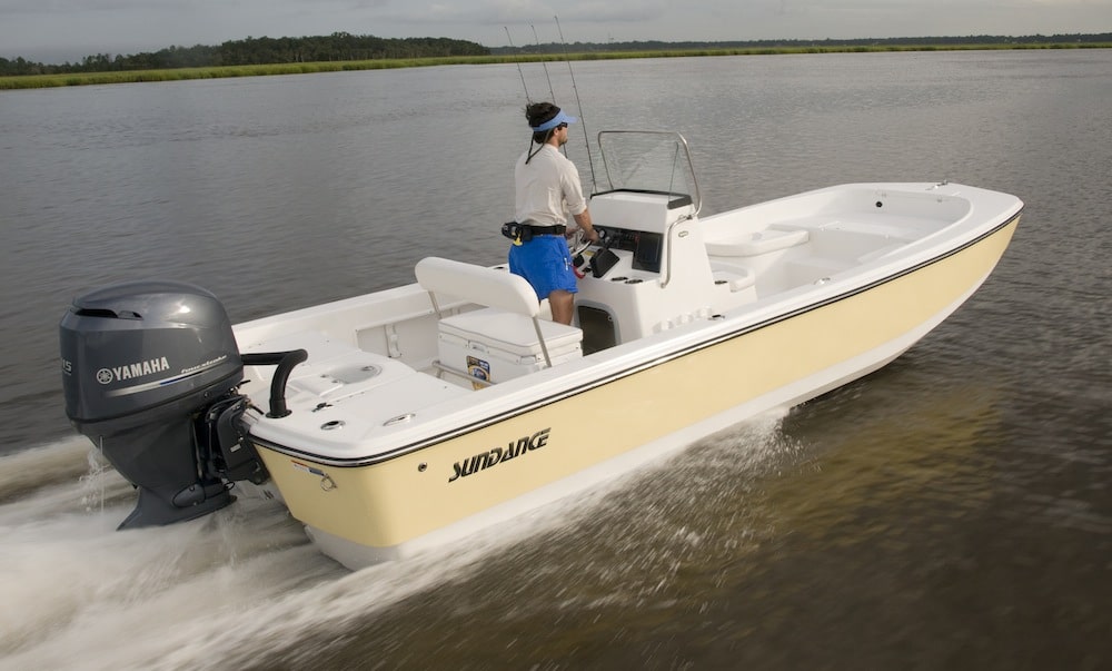Sundance DX22 HP inshore center-console fishing boat