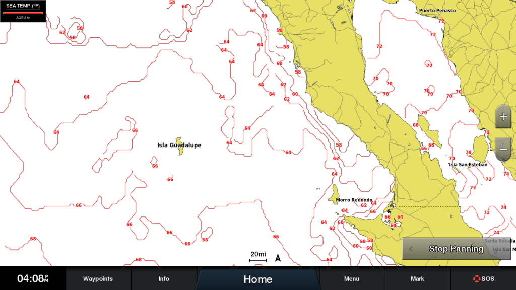 Sea-Surface-Temperature Contours