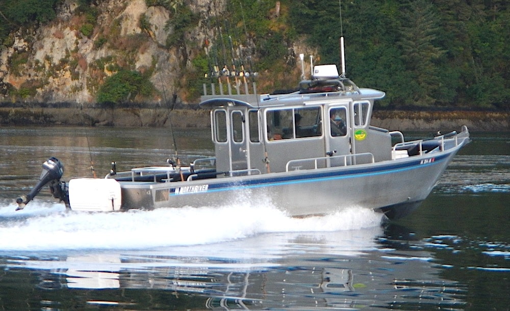 North River Sounder Walk Around 30 fishing boat
