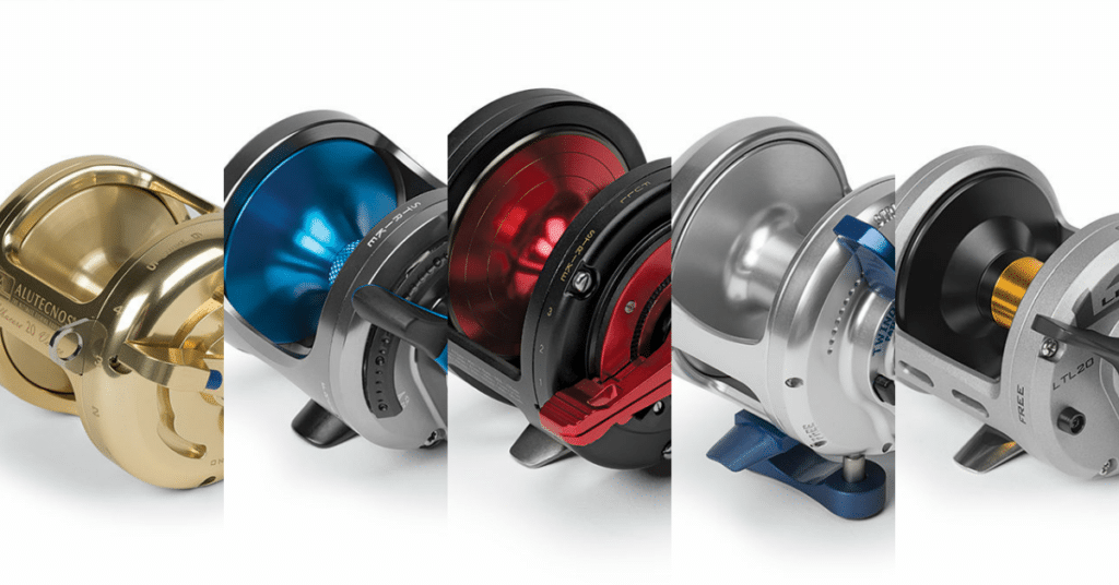High-speed conventional fishing reels