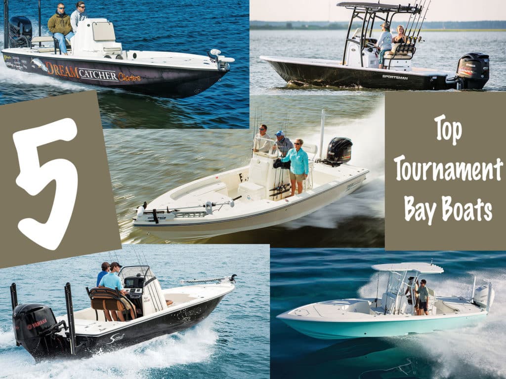 Five Top Tournament Bay Boats