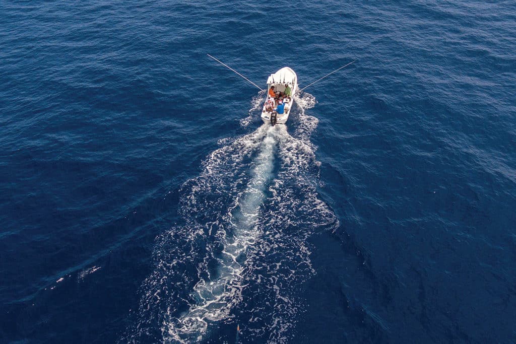 trolling offshore fishing