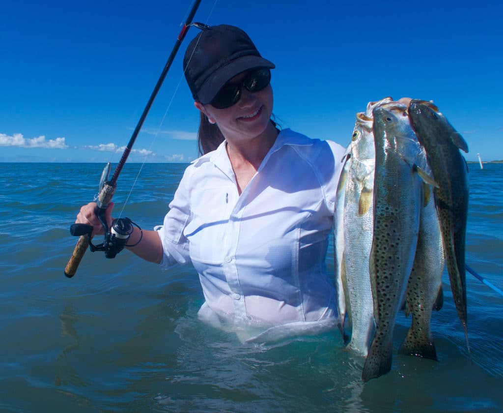 Trout from the Lower Laguna Madre in South Texas