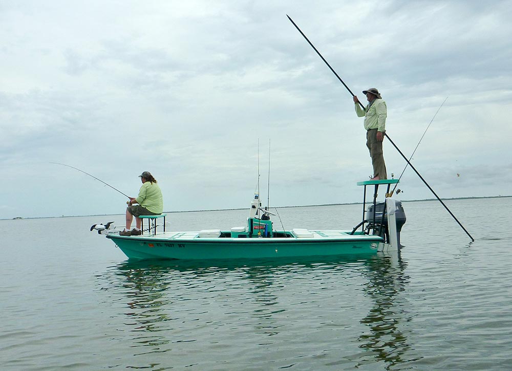 Maverick Master Angler inshore saltwater fishing boat