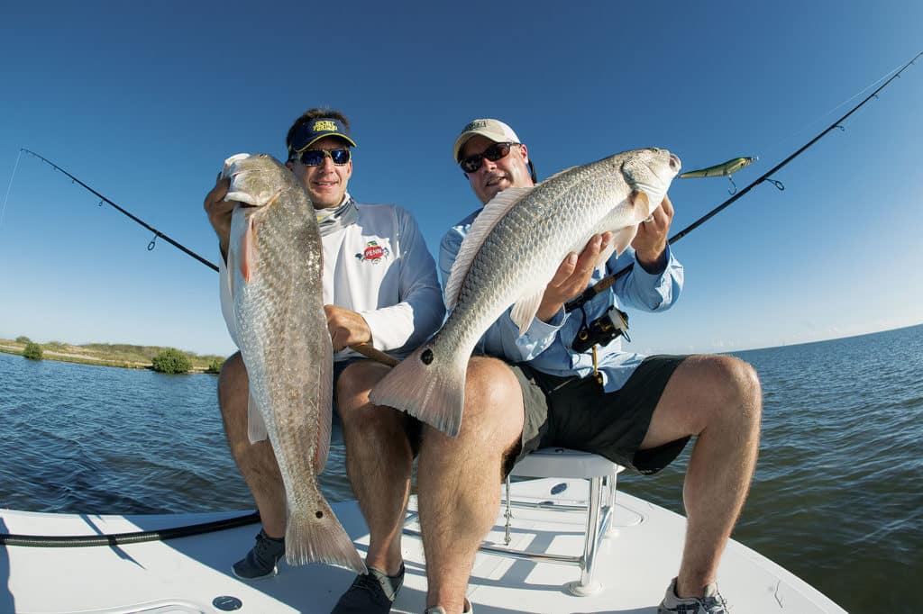 Redfishing on the Lower Laguna Madre in South Texas