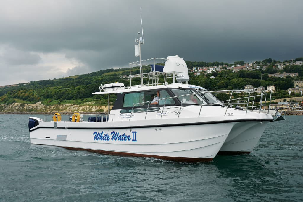 Cheetah Marine Catamaran Shark Charter