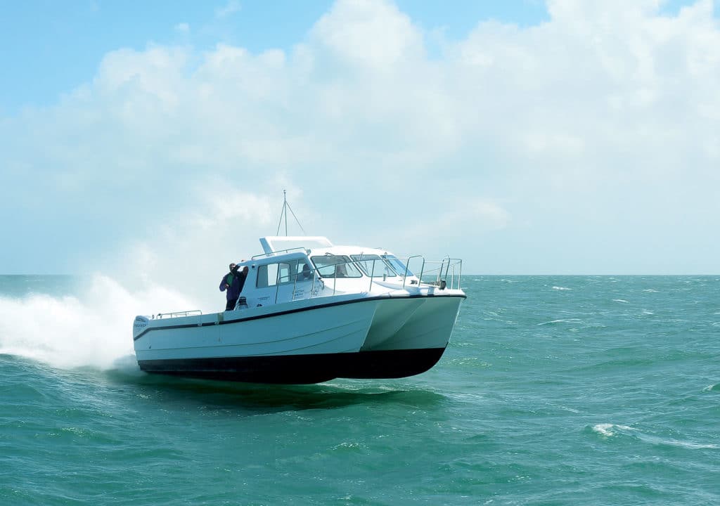 Cheetah Marine Catamaran Running