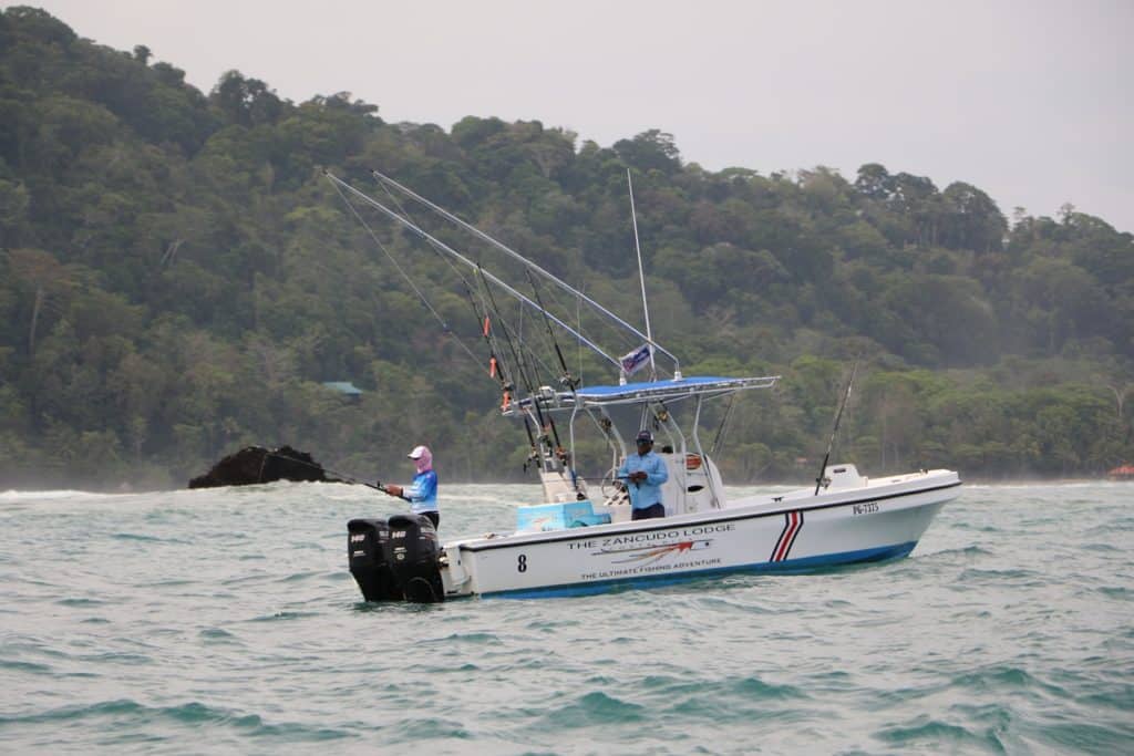 Costa Rica fishing - drift fishing