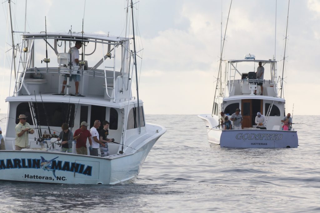 Fishing North Carolina's Outer Banks - charter boats fish for mahi