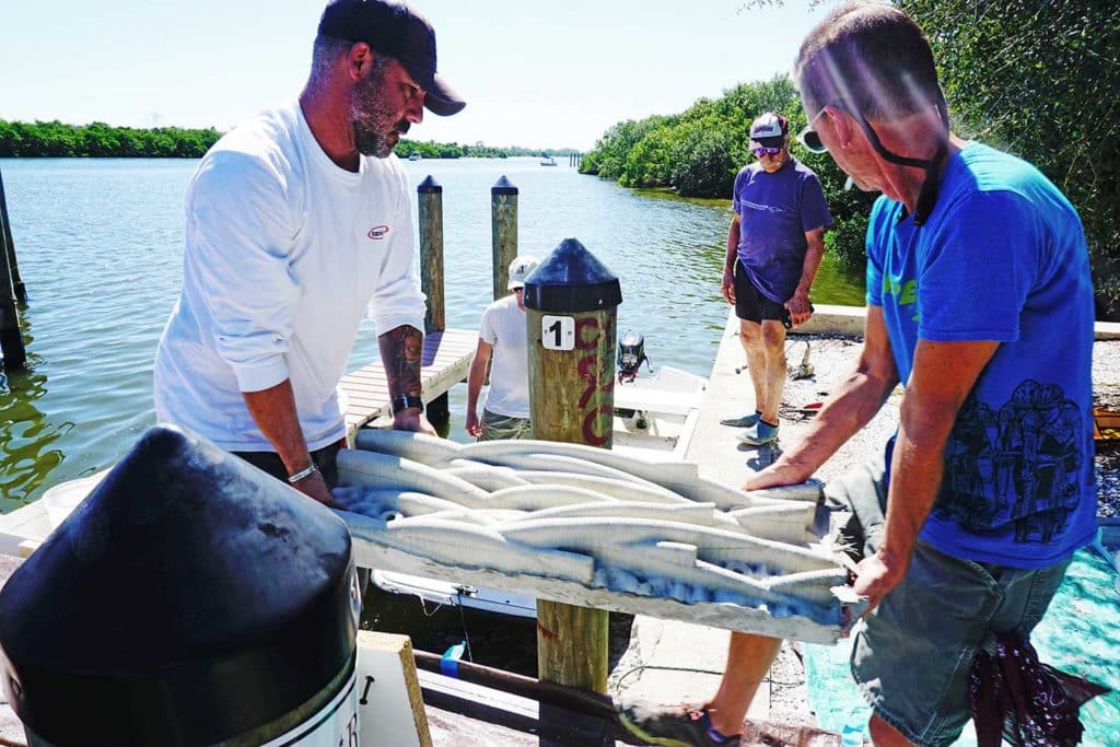 Reef Wall project by University of Kansas