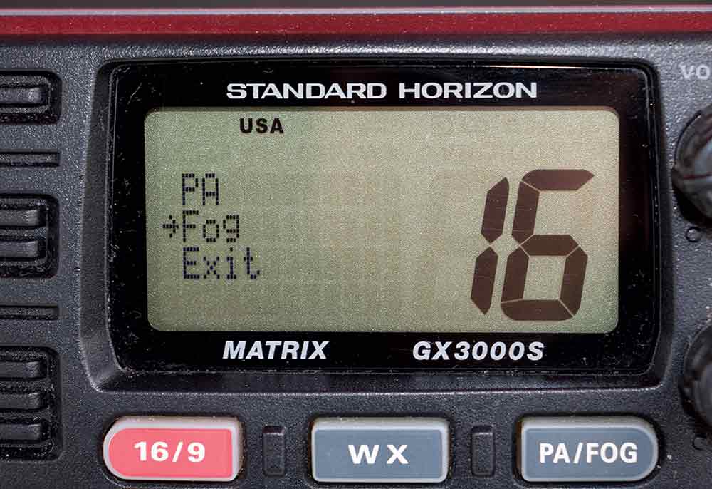 VHF radio Standard Horizon