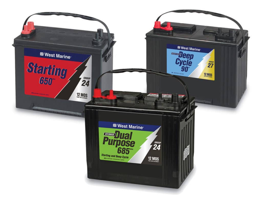 Starting, Deep Cycle and Dual Purpose Batteries