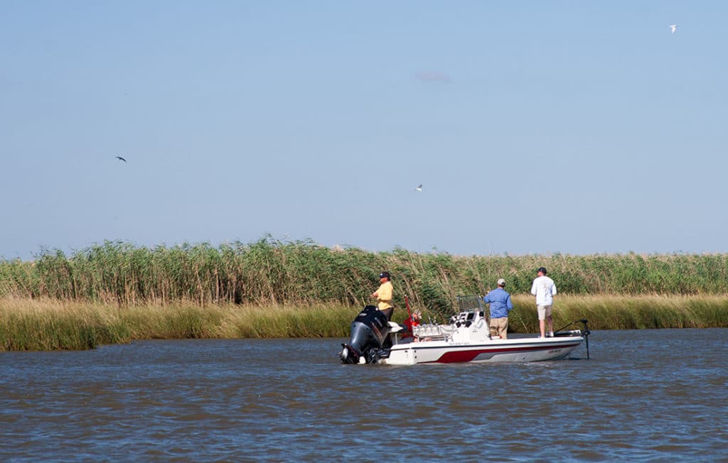 windy fishing