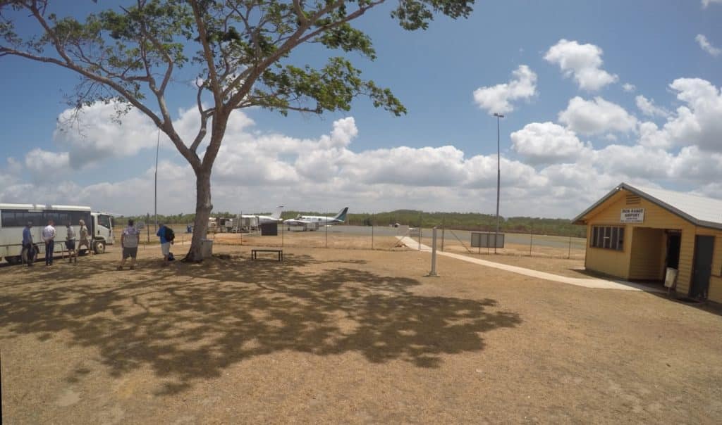 The airport at Lockhart River, Australia