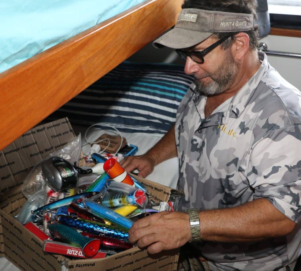 Australia's Great Barrier Reef — a box of lures