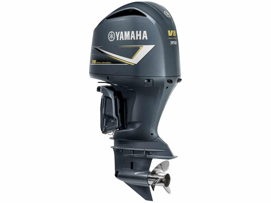 Yamaha F350c V8 Outboard Engine