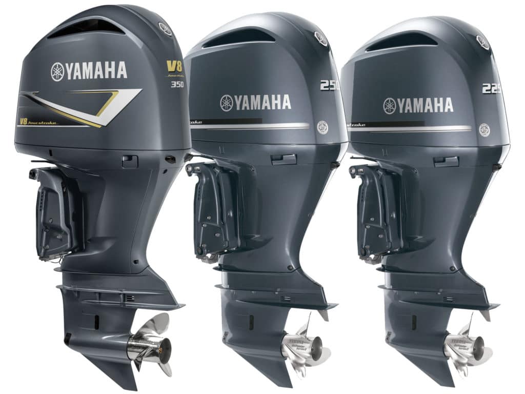 Yamaha F350c and Mechanically Controlled F225 and F250 Outboard Engines