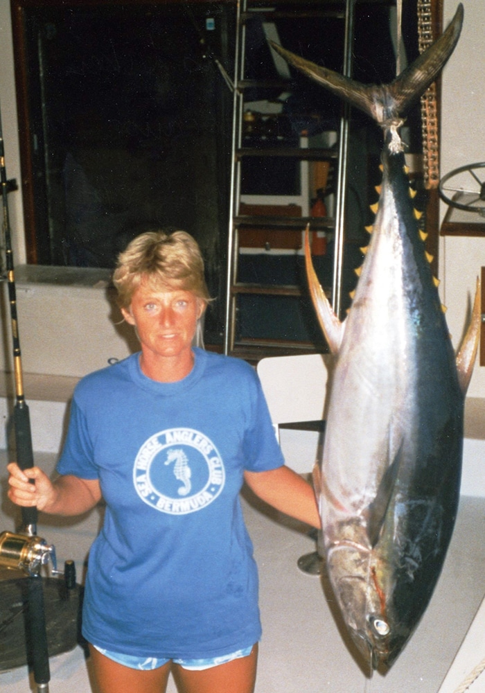 biggest yellowfin tuna fishing record