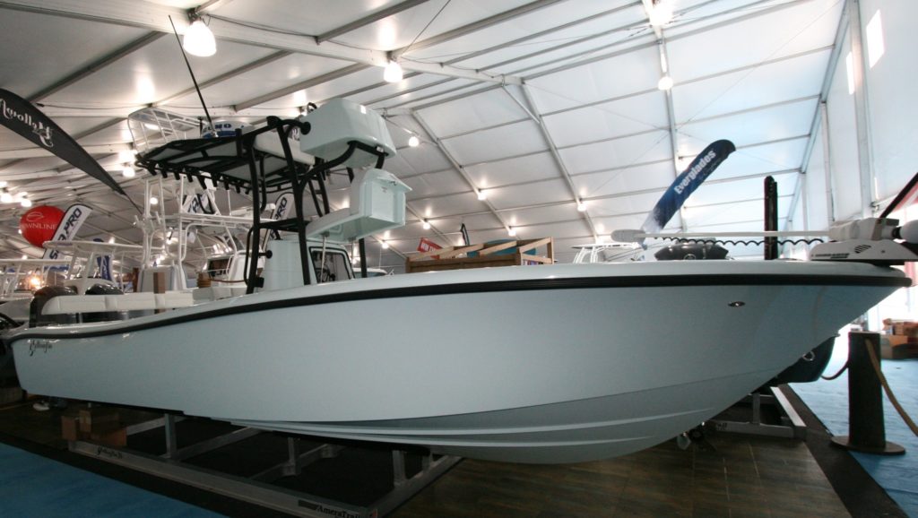 Yellowfin 26 Hybrid center console