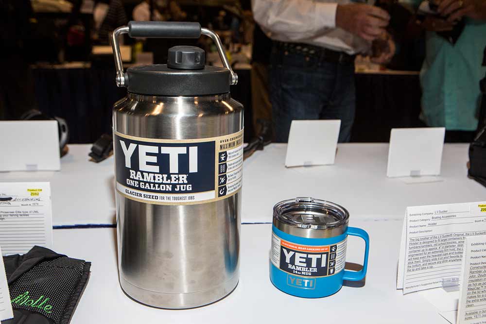 YETI Rambler Jug and Mug new ICAST 2017 2018