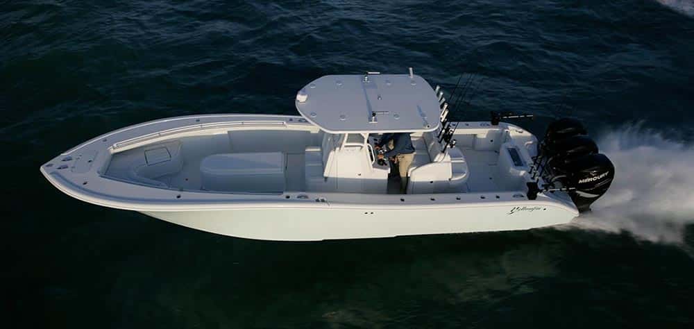 Yellowfin 36 fishing boat