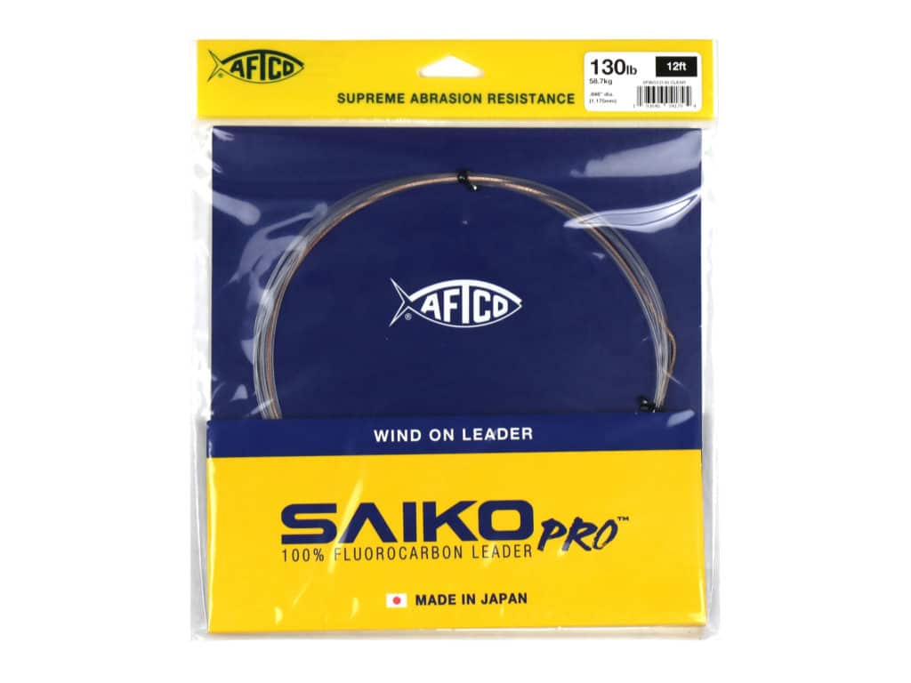 AFTCO Saiko Fluorocarbon Wind-On Leaders