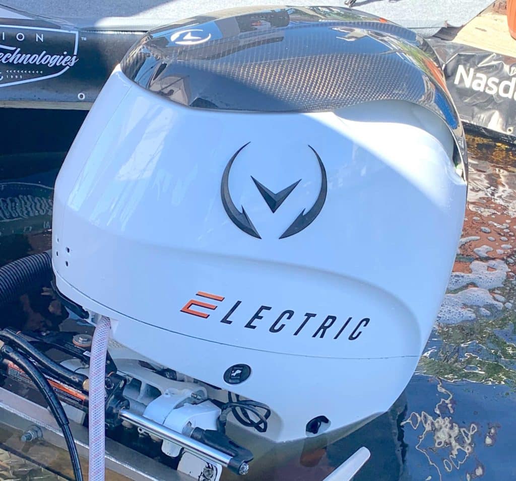 Vision Marine Technologies electric outboard