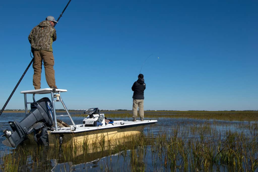 Poling for redfish