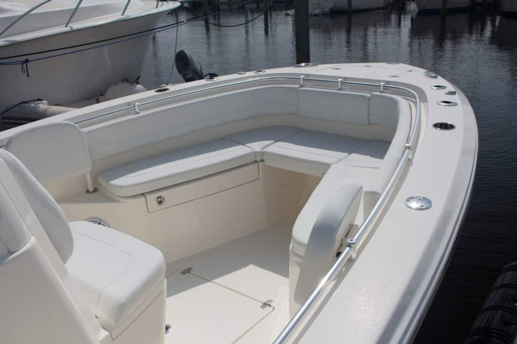 Cobia 262 bow seating