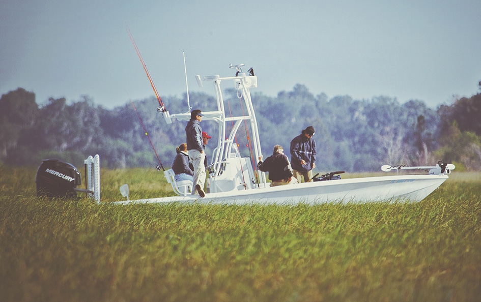 Boat in the flats