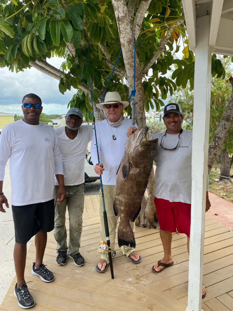 Roy Cronacher 8-pound grouper record