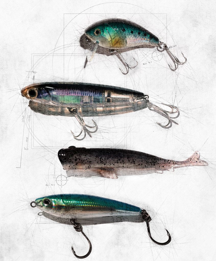 Topwater lure types