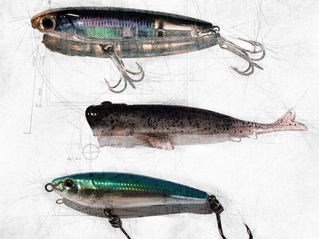 Topwater lure types