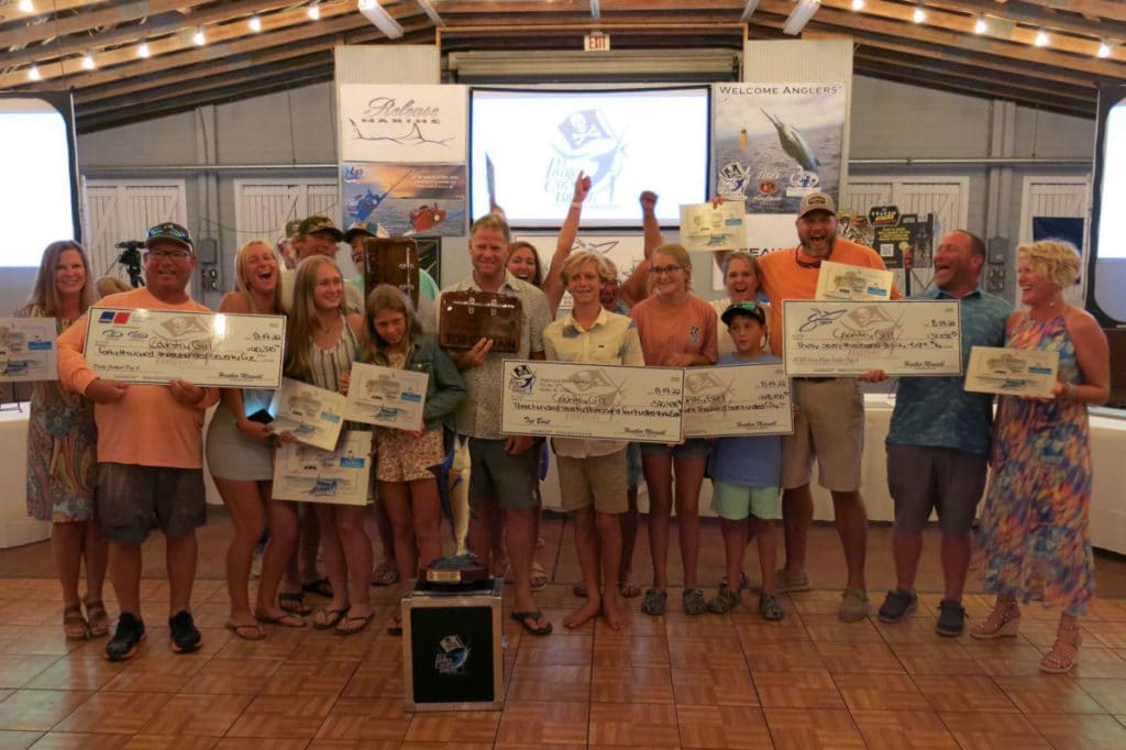 Pirate's Cove Billfish Tournament winners