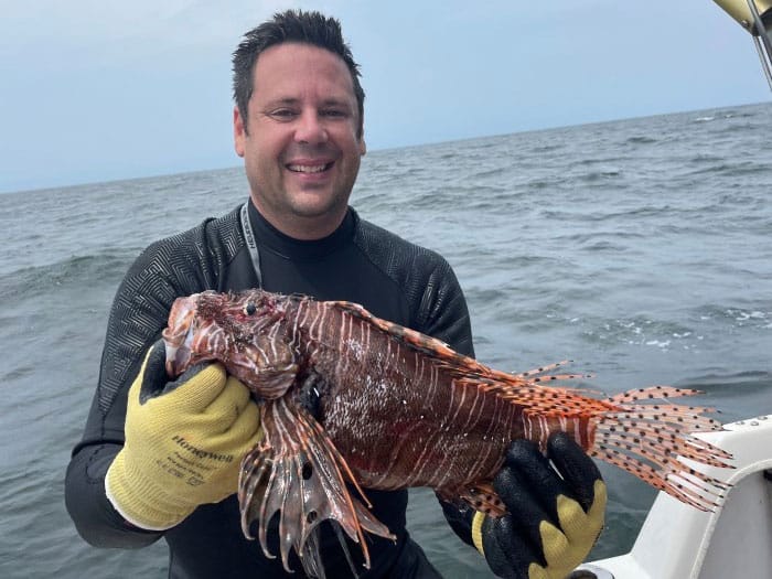 Paul DeCuir lionfish