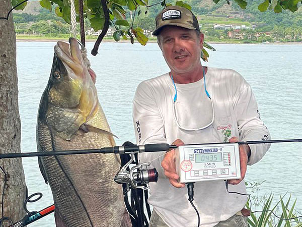 George Beckwith and his record snook