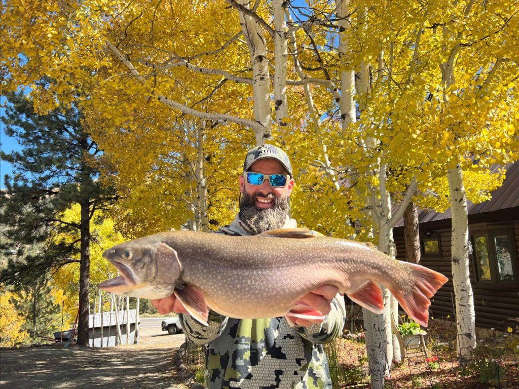 MAtt Smiley's record brook trout