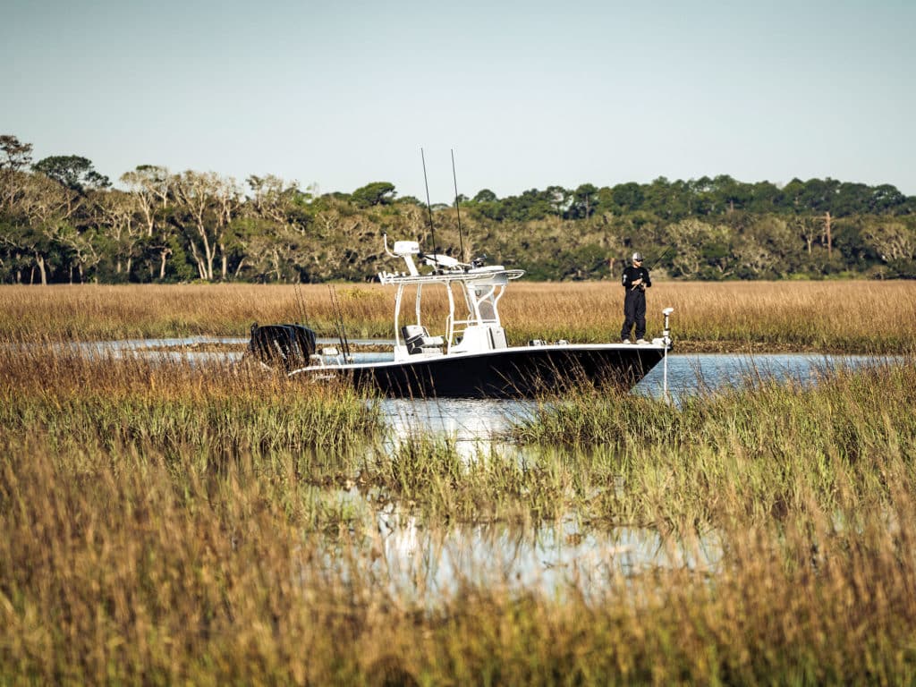 Fishing inshore