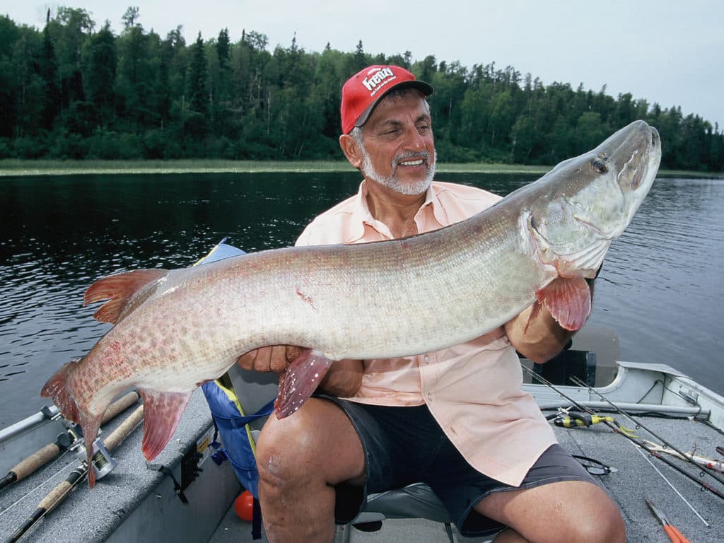 fishing for muskies