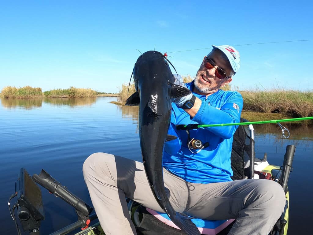 catfish on micro lure