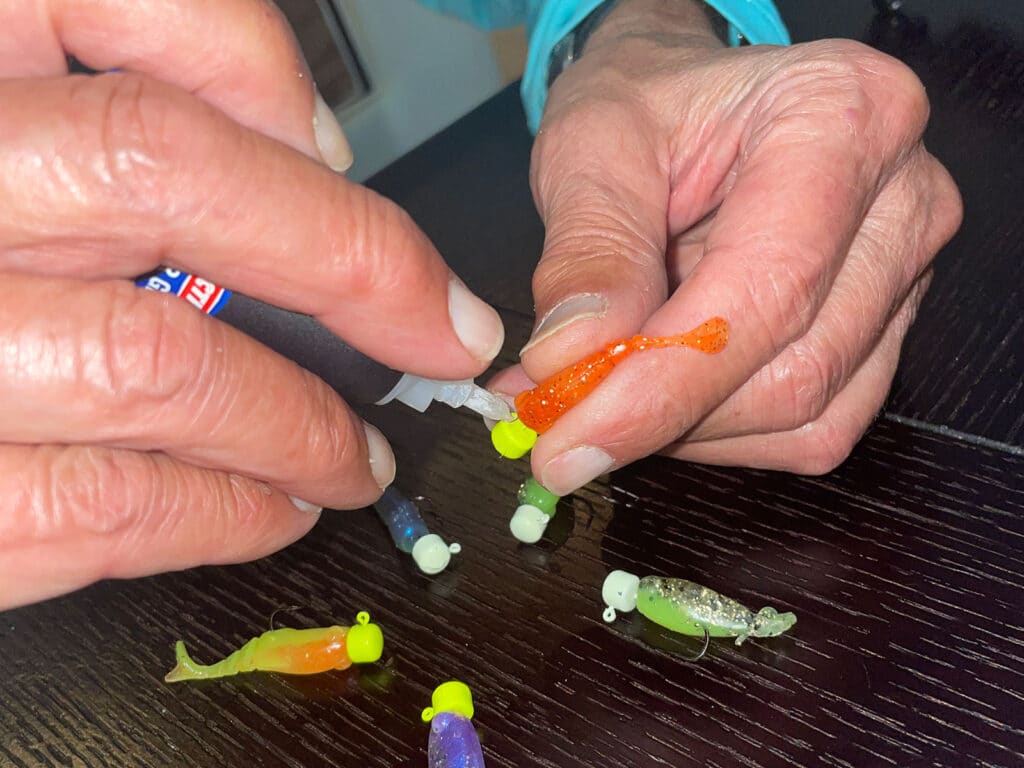 super glue micro lures