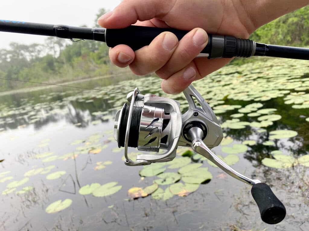 H2OX spinning rod and reel