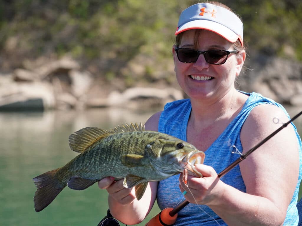 Illinois River smallmouth bass