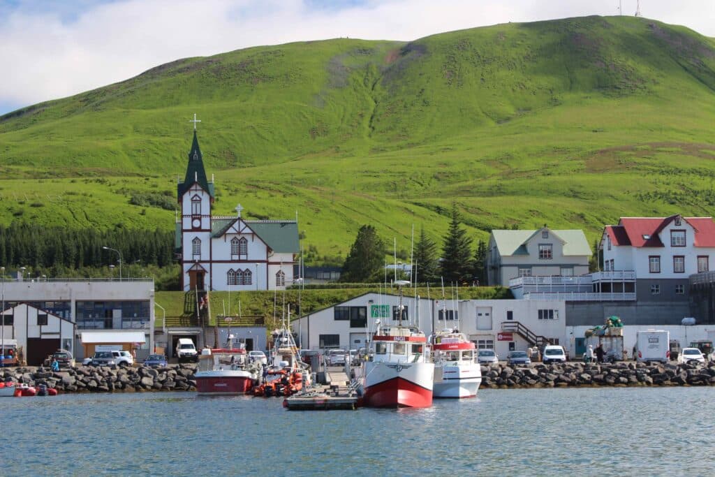 harbor in Iceland