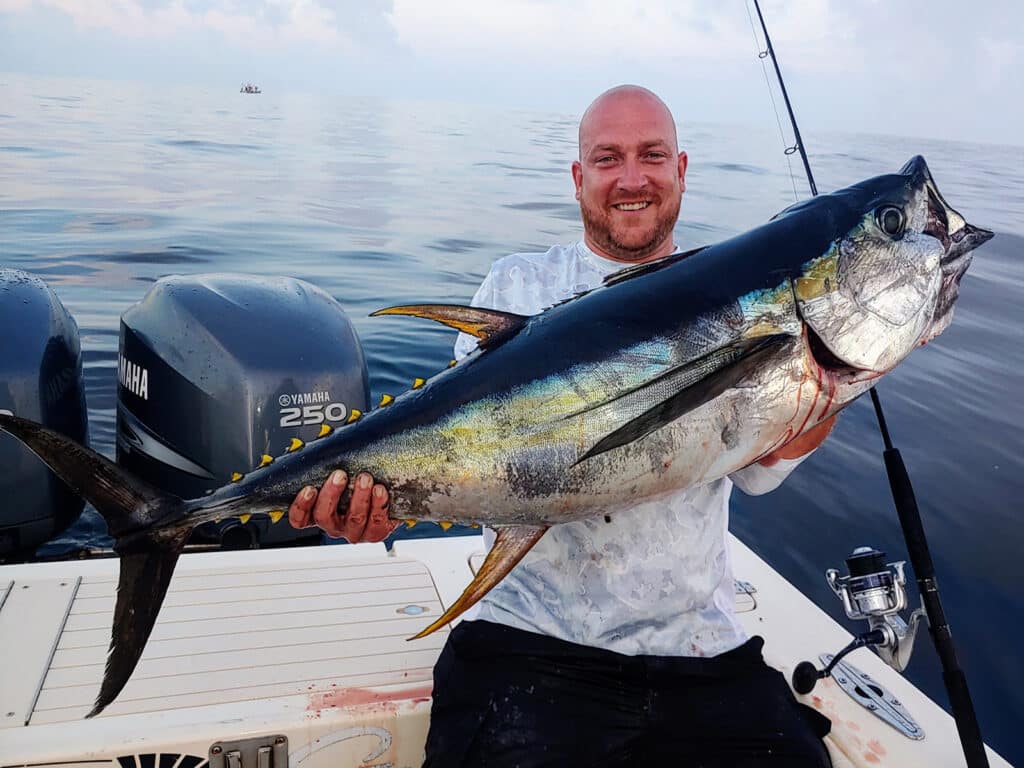 New Jersey yellowfin tuna