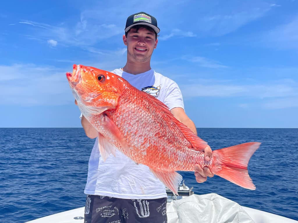 red snapper fishing