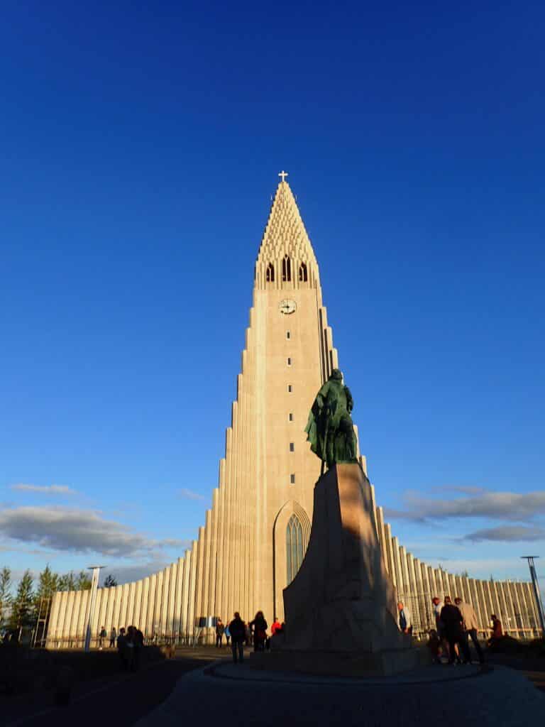 statue of Eric the Red in Reykjavik