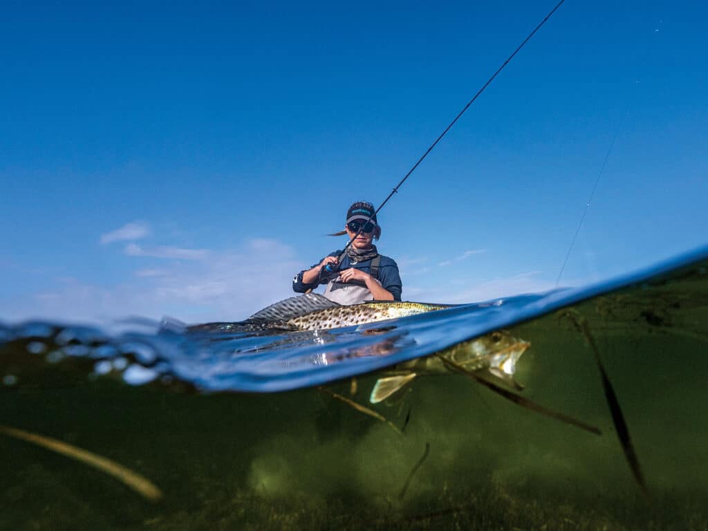 Texas Wade Fishing for Speckled Trout